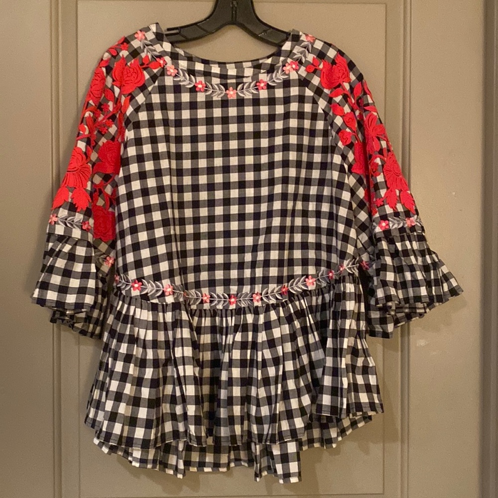 Over sized peplum top from Anthro